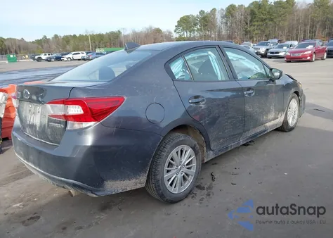 2018 Subaru Impreza 2.0I Premium из США, поврежденный, VIN 4S3GKAD63J3624825